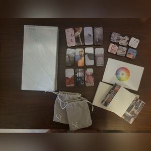 Bundle: Seint highlights, lip & cheek, demi, pallette cases